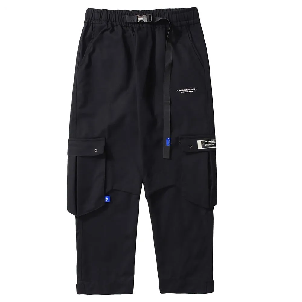 Lock n' Load Baggy Street Joggers with Velcro-Strap Ankle