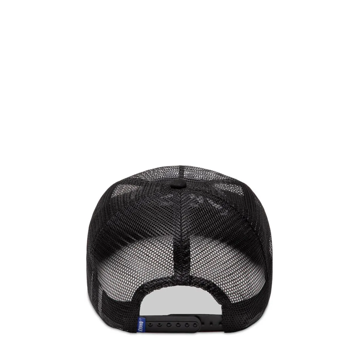 LOGO PATCH MESH TRUCKER HAT BLACK | Bodega