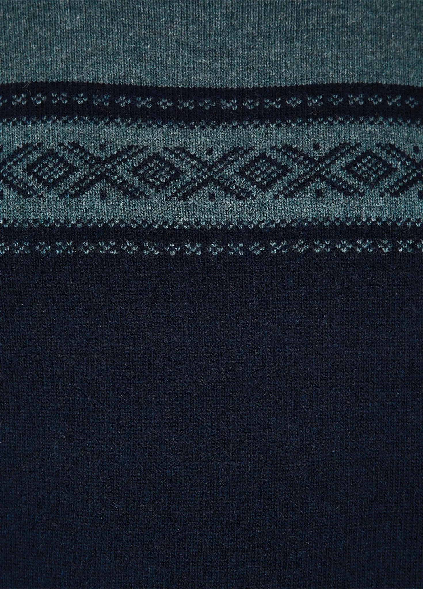 Longley Crew Neck Sweater - Navy