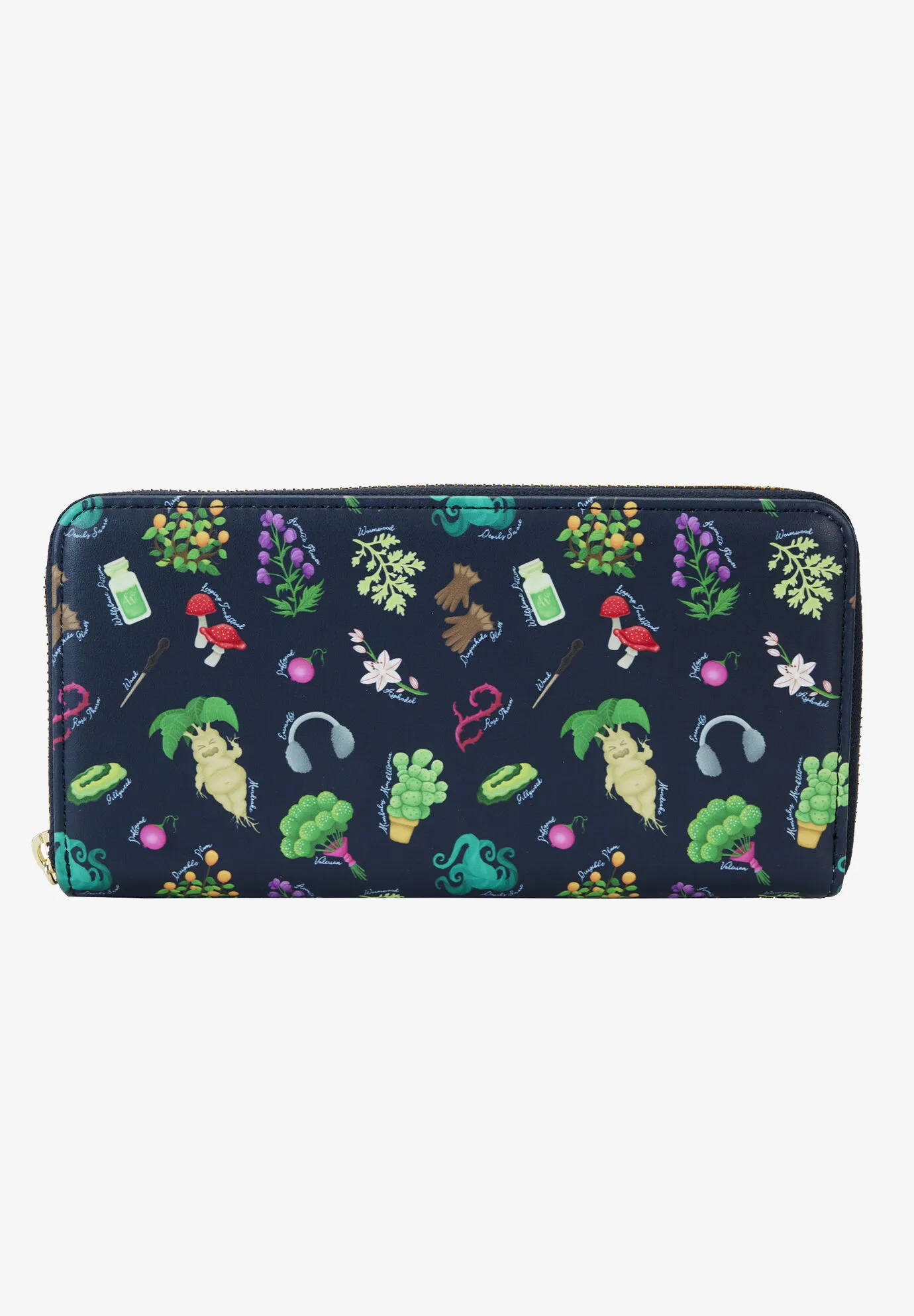 Loungefly X Harry Potter Herbology Women'S Zip Around Wallet