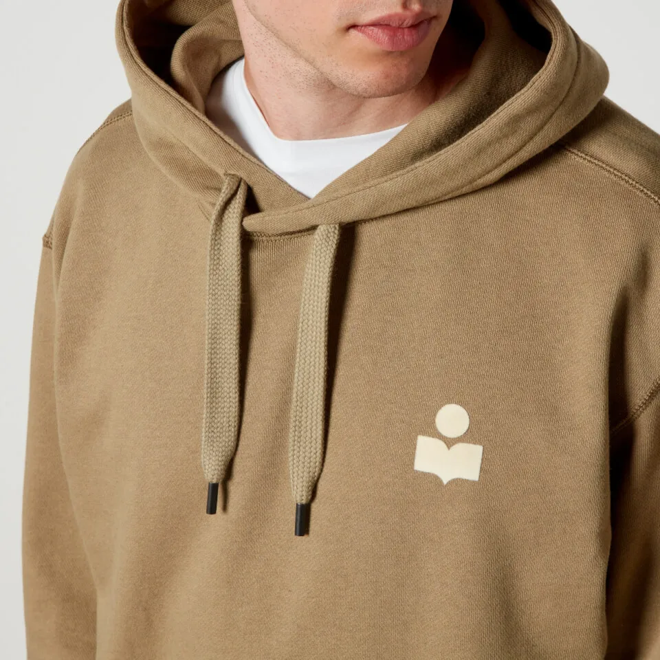 MARANT Matte Loopback Cotton-Blend Hoodie - M | Coggles