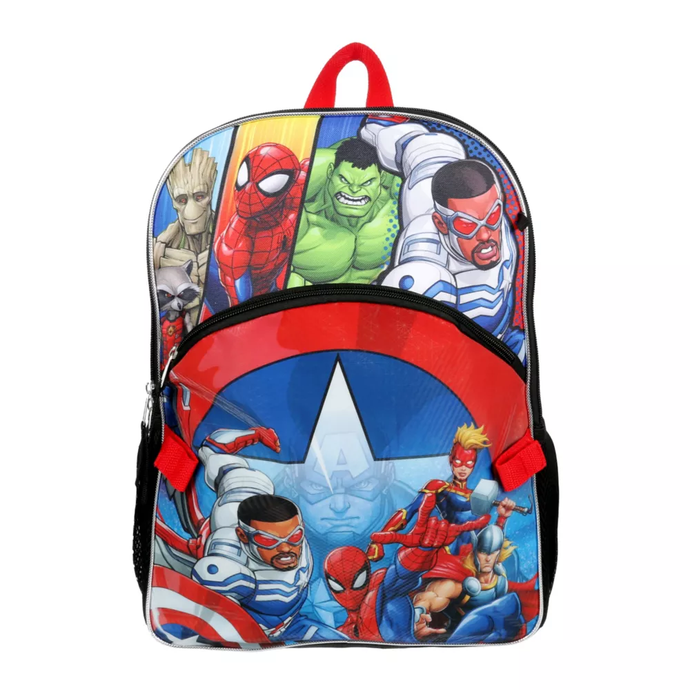 MARVELHEROES  BOYS MARVEL 5 PIECE BACKPACK SET