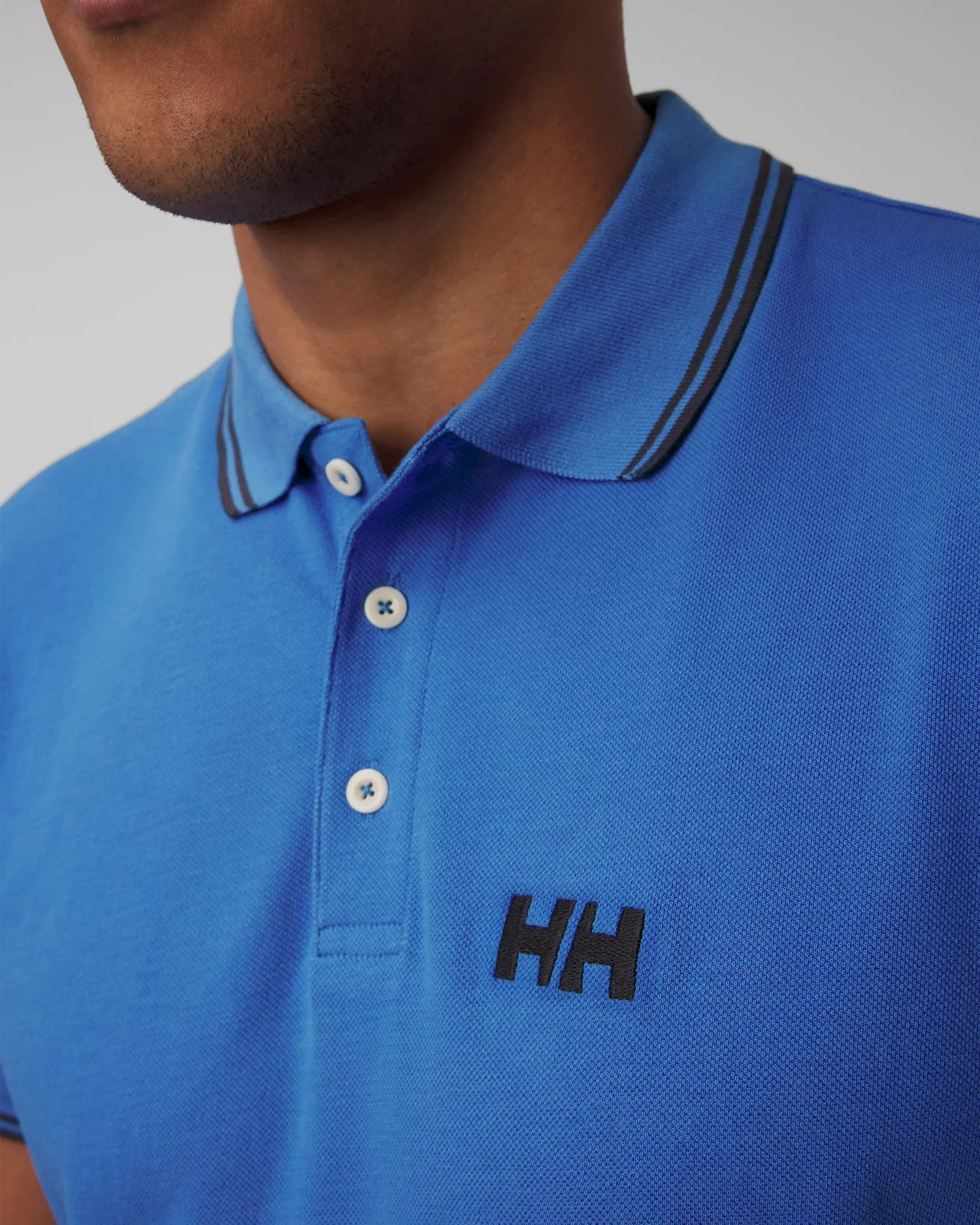 Men's blue Helly Hansen Genova Polo 34297-554