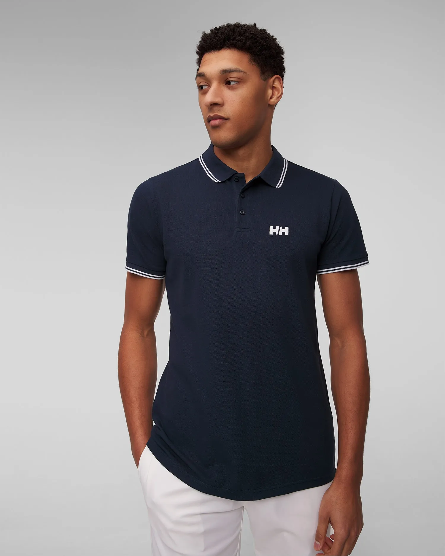 Men's navy blue Helly Hansen Genova Polo 34297-597