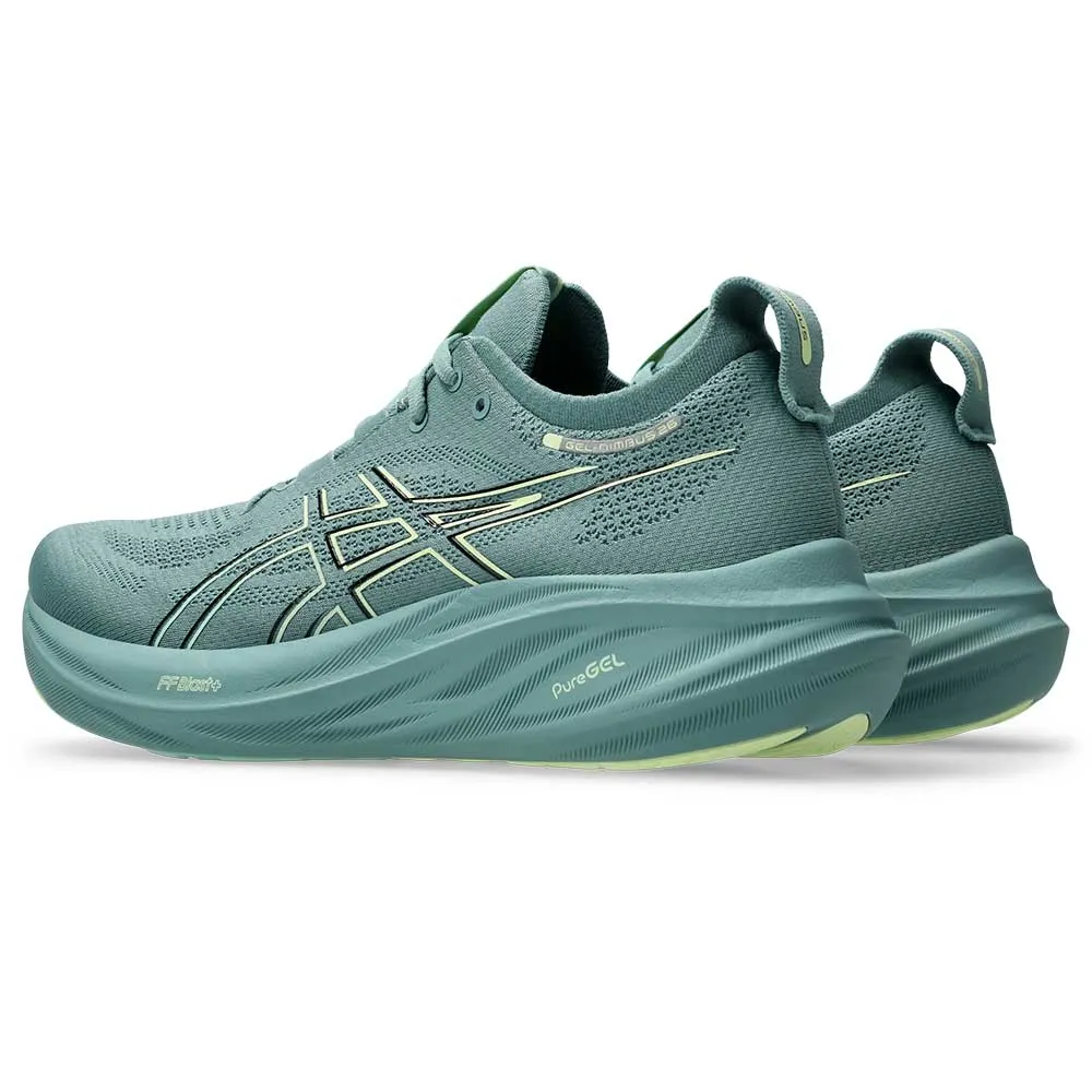 Men's Gel-Nimbus 26 Running Shoe - Celadon/Light Celadon - Regular (D)