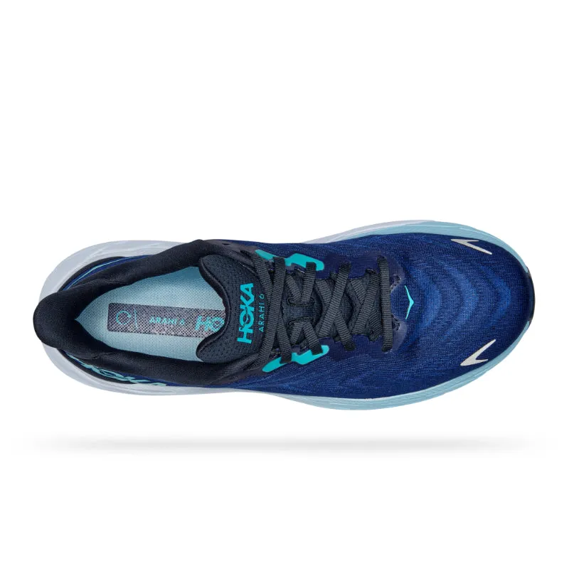 Men’s HOKA Arahi 6 – Outer Space|Bellwether Blue (OSBB)