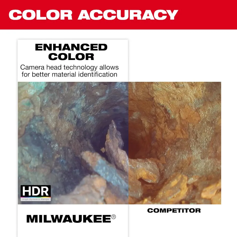 Milwaukee Tool 34mm Camera Head Replacement Kit for M18 Modular Pipeline Inspection System​ 48-53-3974