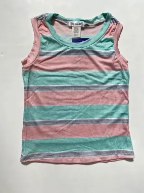Mint Wide Stripe Tank