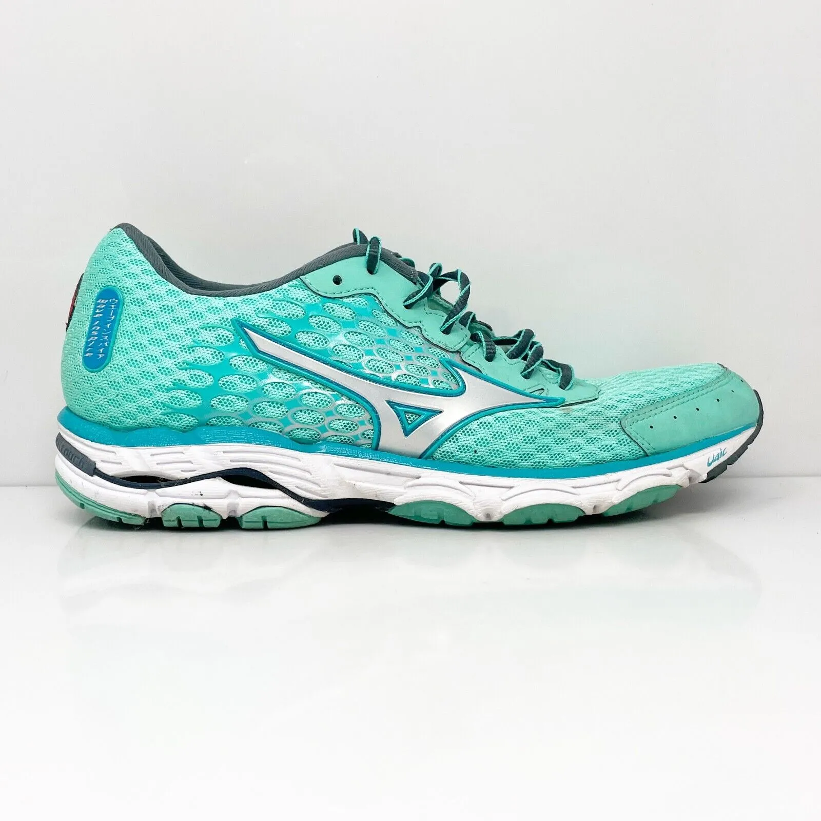 Mizuno Womens Wave Inspire 11 Blue Running Shoes Sneakers Size 9.5