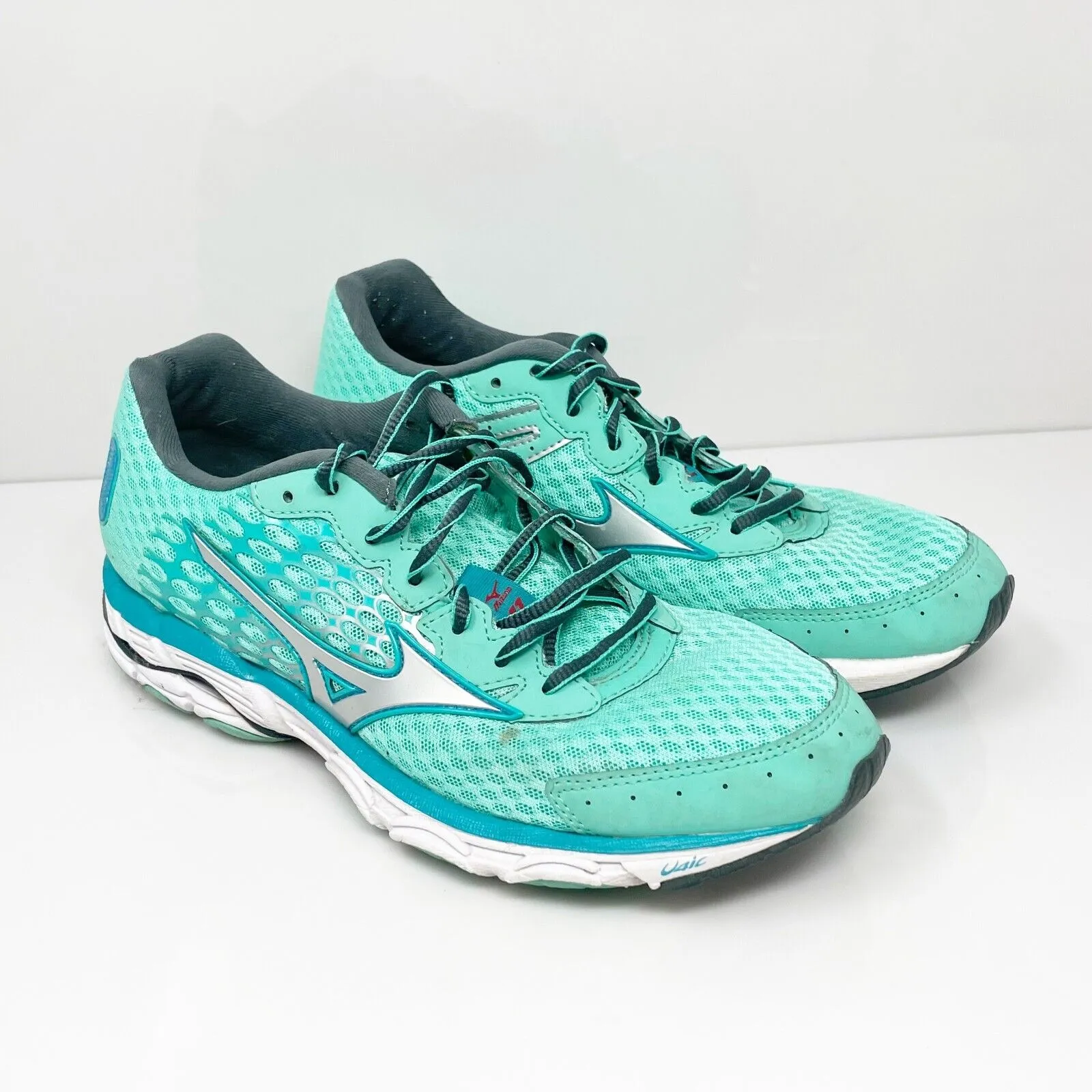 Mizuno Womens Wave Inspire 11 Blue Running Shoes Sneakers Size 9.5