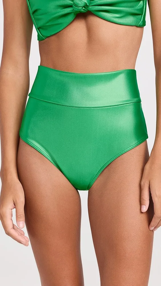 Montce   Added Coverage High Rise Bikini Bottoms 