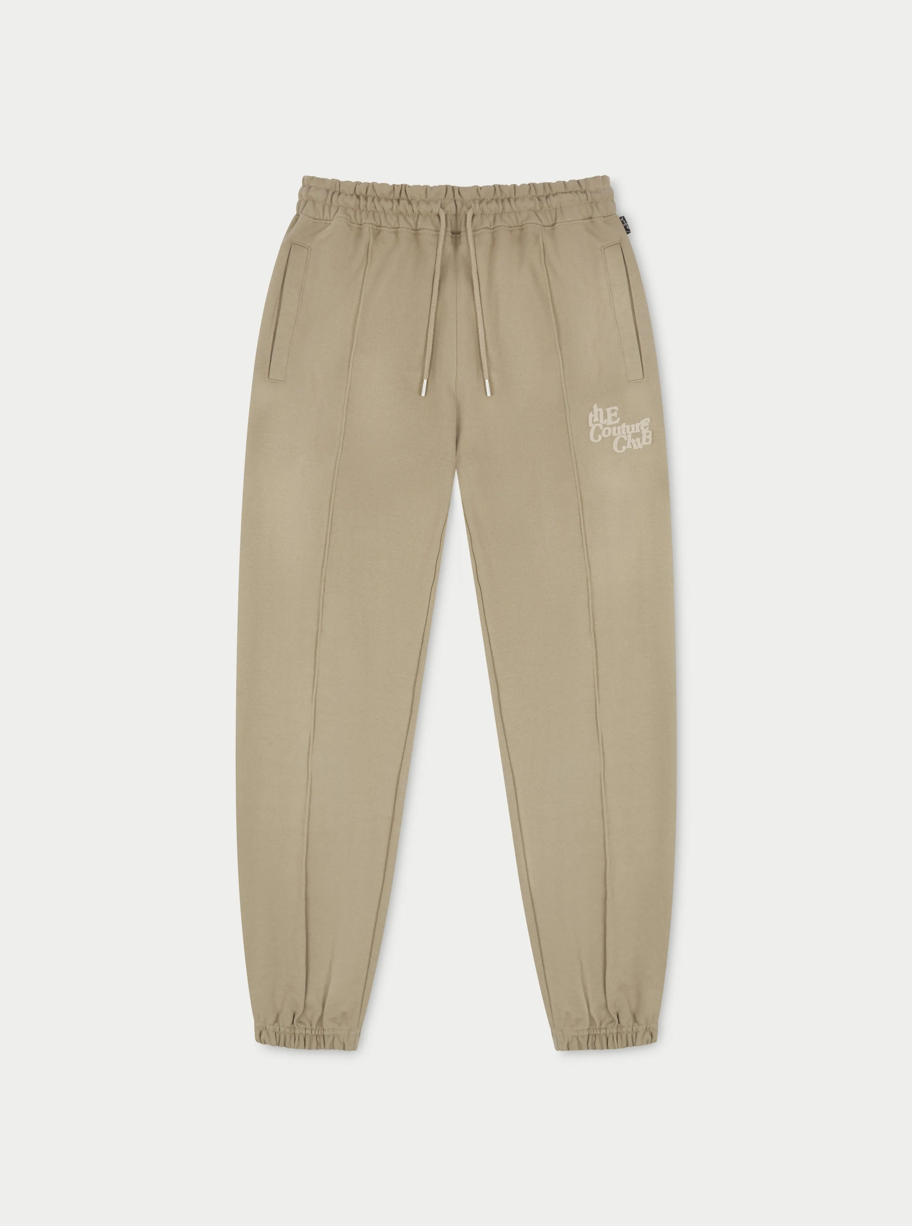 MULTI FONT MEMBERS ONLY TONAL JOGGERS - BEIGE
