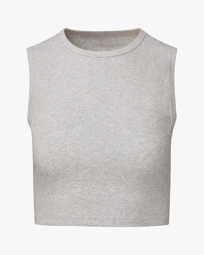 Muscle Tank | Light Heather Grey