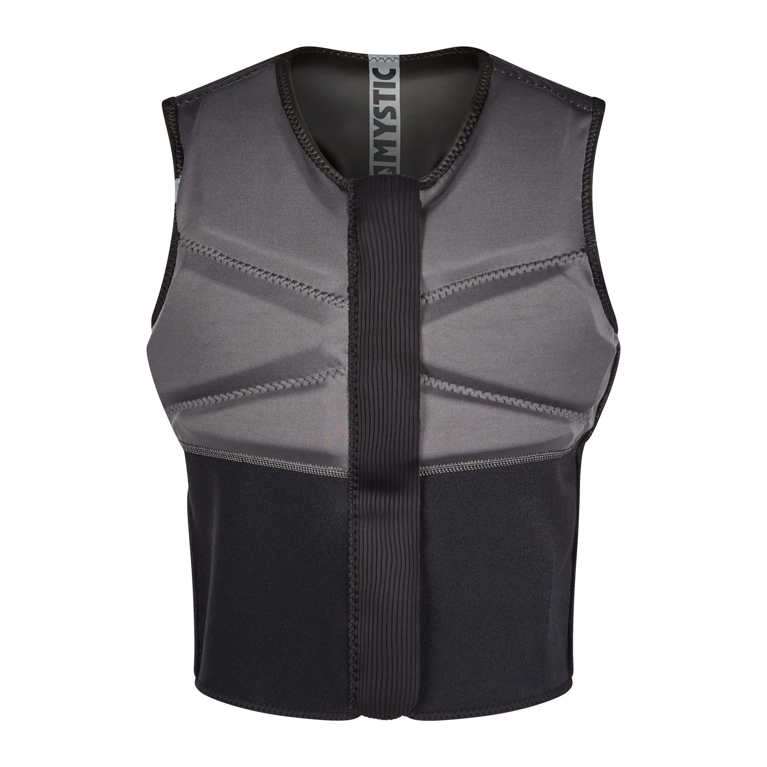 Mystic Block Impact Fzip Kite Vest-Black