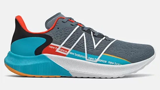 New Balance Mens FuelCell Propel v2 Running Shoe (MFCPRCG2)- Ocean Grey/Virtual Sky