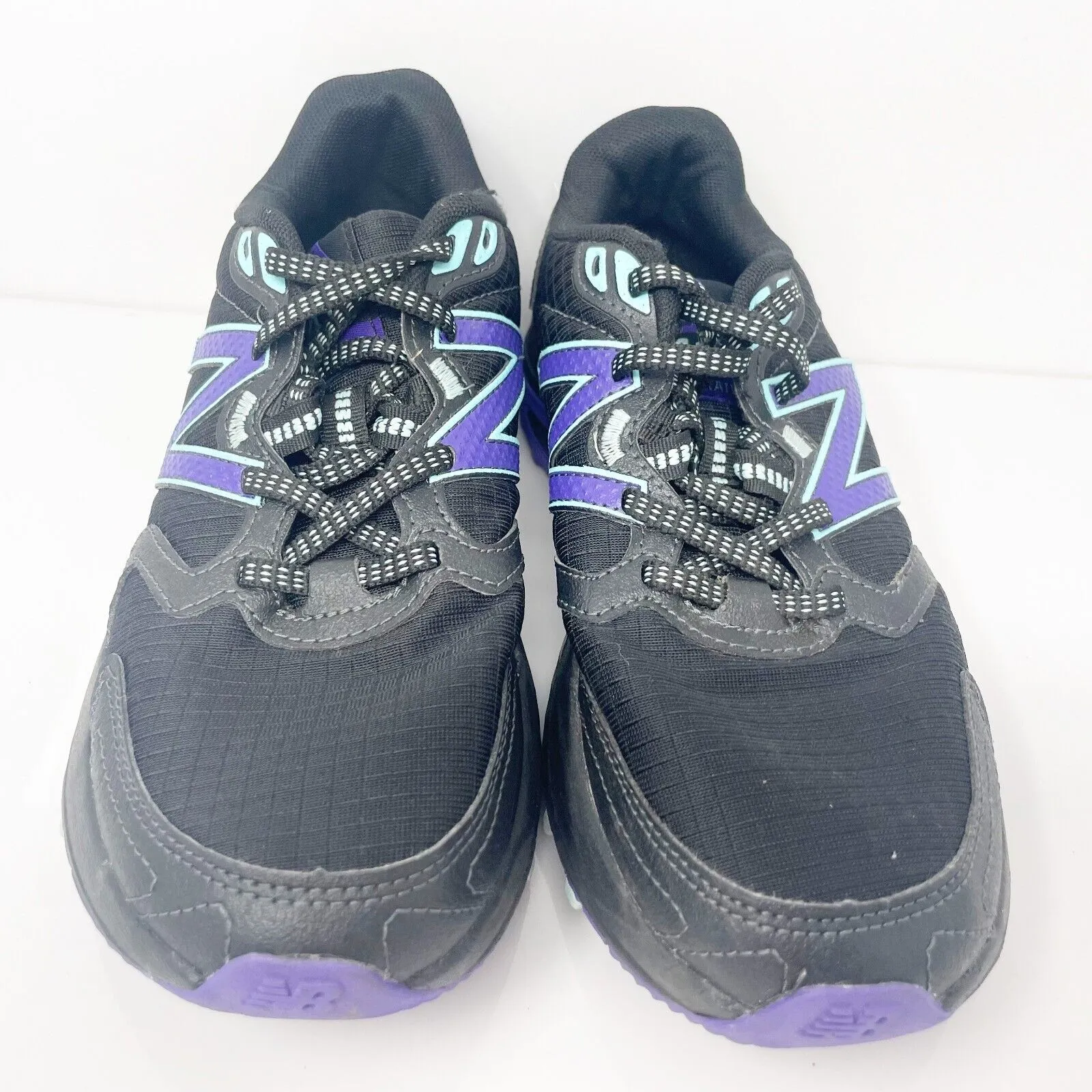 New Balance Unisex 410 V7 WT410BD7 Black Running Shoes Sneakers Size M 5 W 6.5 B