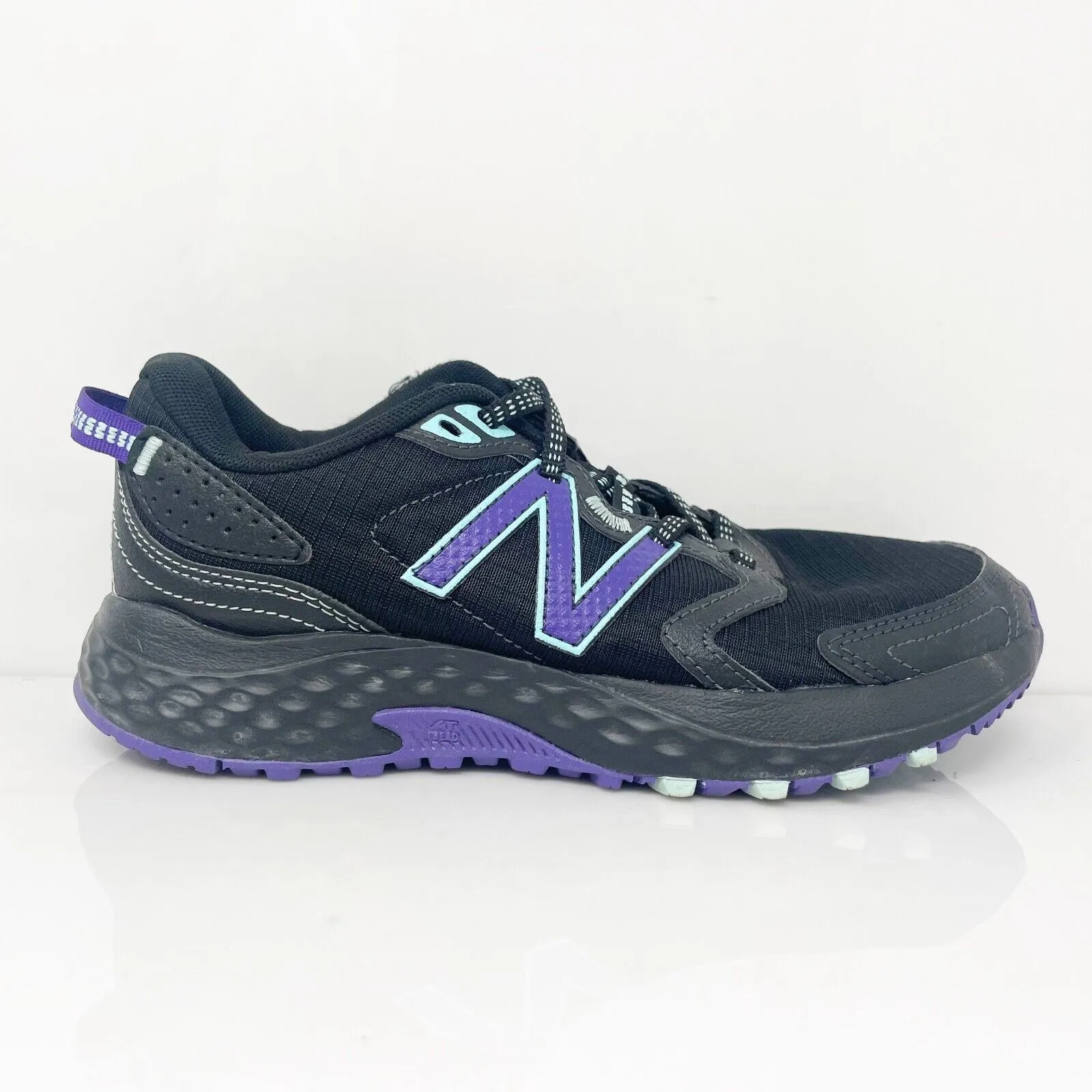 New Balance Unisex 410 V7 WT410BD7 Black Running Shoes Sneakers Size M 5 W 6.5 B