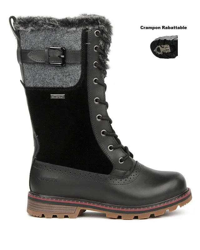 NEXX ICE JENNA 2Crampons RétractablesBOTTES D'HIVERTEMP -35°CNoir|NEXX ICE JENNA 2Retractable CramponsWINTER BOOTSTEMP -35°C Bla