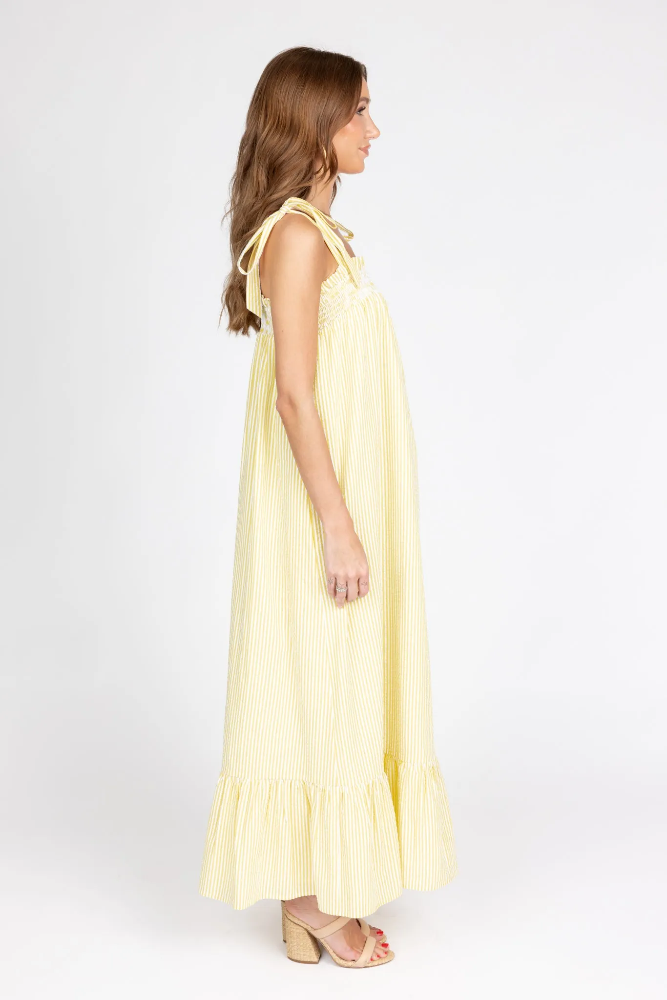 Nicolette Dress- Yellow