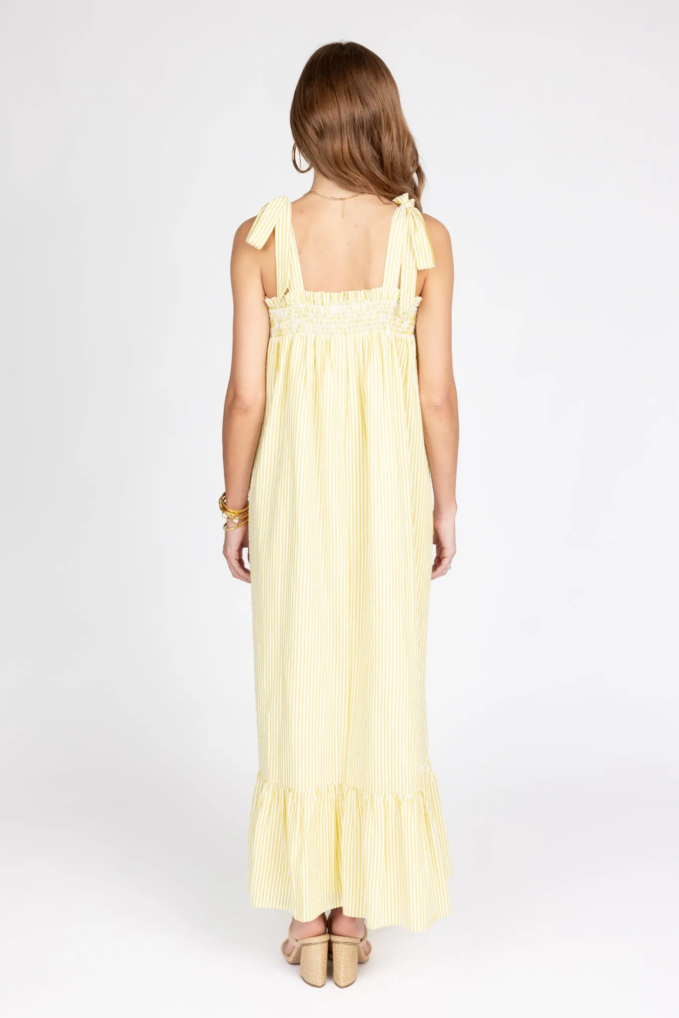 Nicolette Dress- Yellow