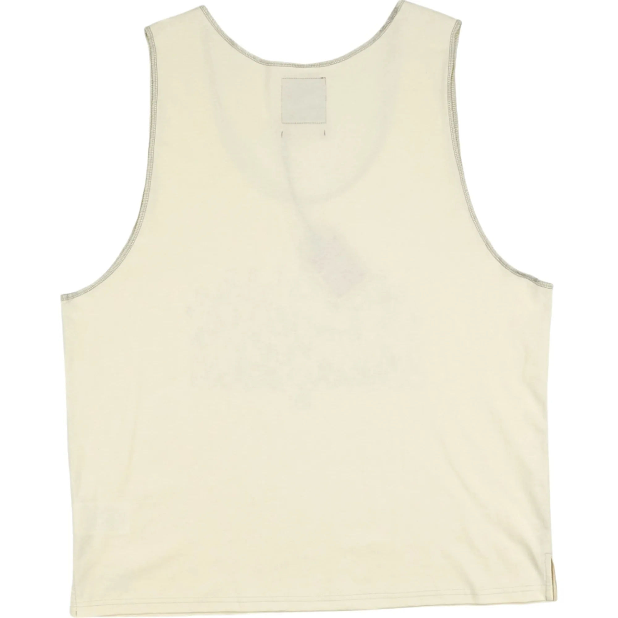 Nigel Cabourn Cream Graphic Vest Medium