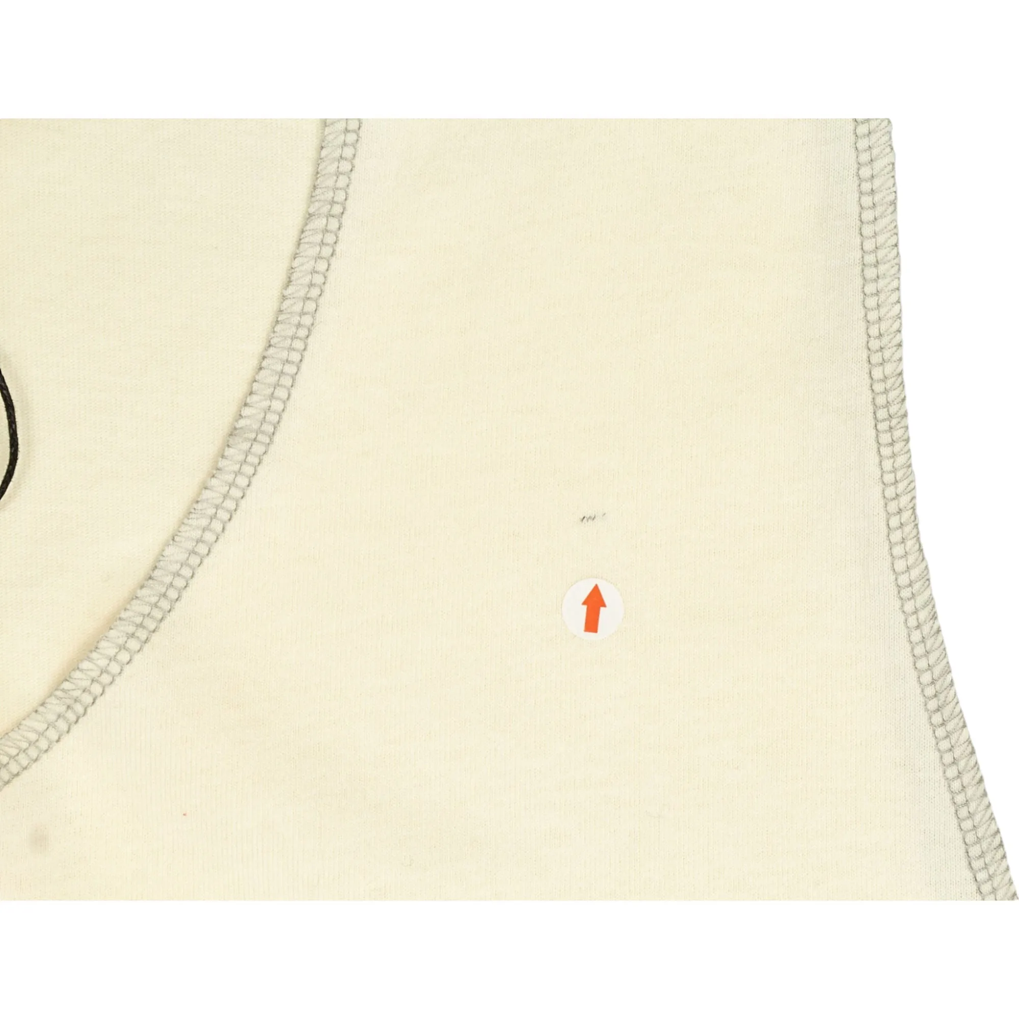 Nigel Cabourn Cream Graphic Vest Medium