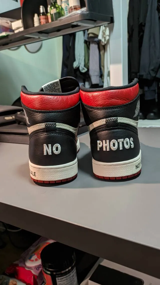 Nike Air Jordan 1 Retro High OG NRG Not For Resale Varsi...