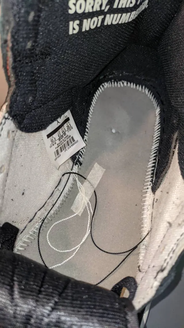 Nike Air Jordan 1 Retro High OG NRG Not For Resale Varsi...
