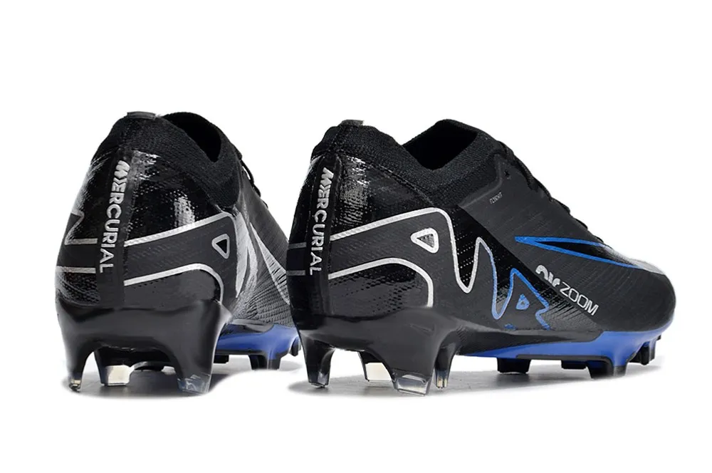 Nike Air Zoom Mercurial Vapor 15 Elite FG Shadow Pack - Black/Chrome/Hyper Royal