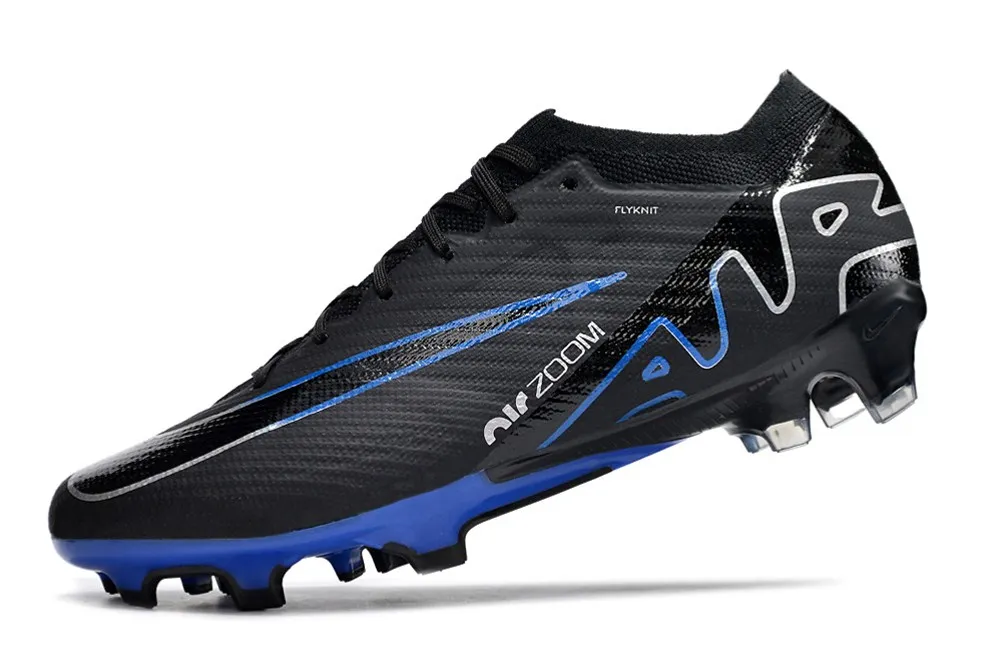 Nike Air Zoom Mercurial Vapor 15 Elite FG Shadow Pack - Black/Chrome/Hyper Royal