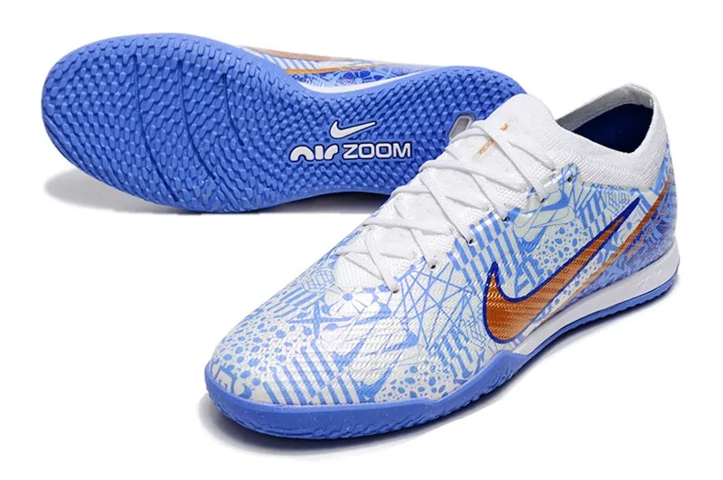 Nike Air Zoom Mercurial Vapor 15 Elite Indoor CR7 2022 Signature - White/Metallic Copper/Concord