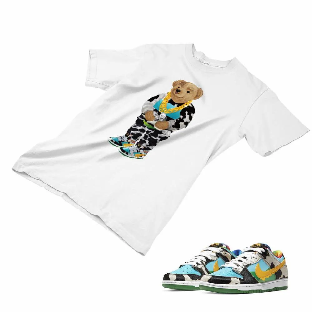 Nike Dunk Ben Jerry’s Matching Custom Designed T shirt ND 1-2-19