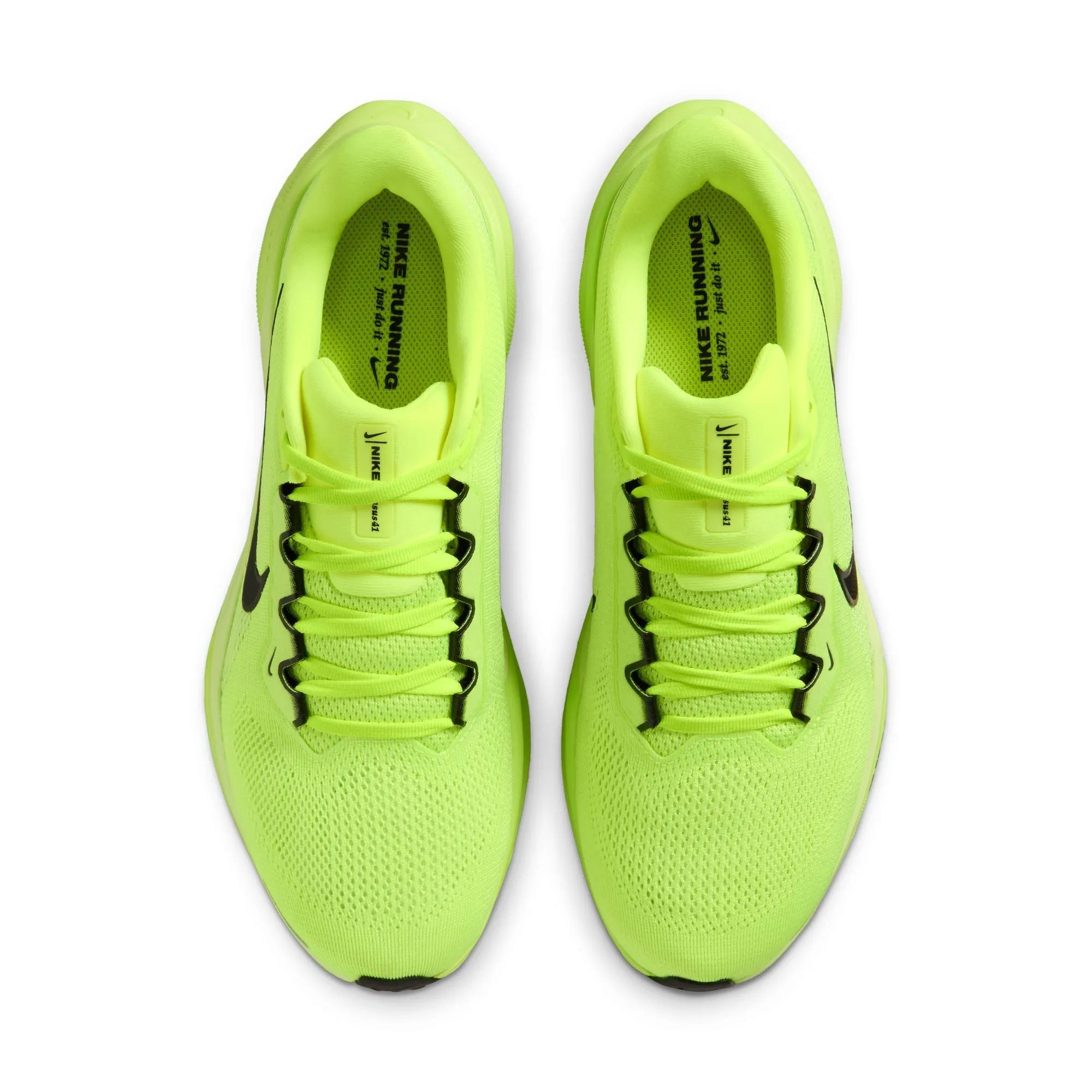 Nike Men's Pegasus 41 Running Shoes Volt / Barely Volt / Black