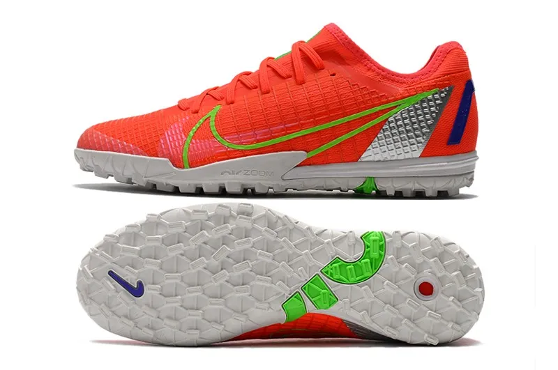 Nike Mercurial Vapor 14 Pro Turf Spectrum - Red/White/Green