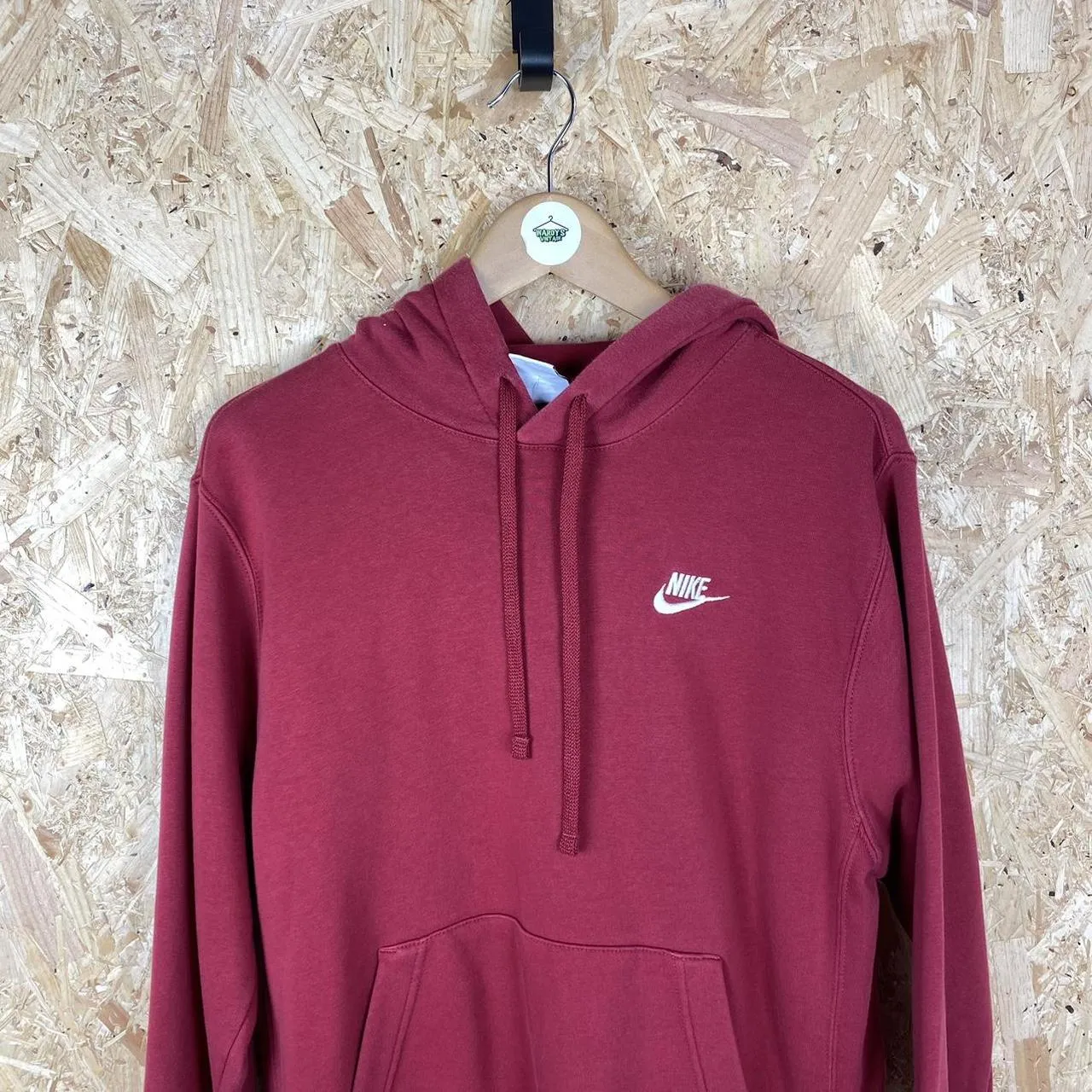 Nike small logo hoodie small