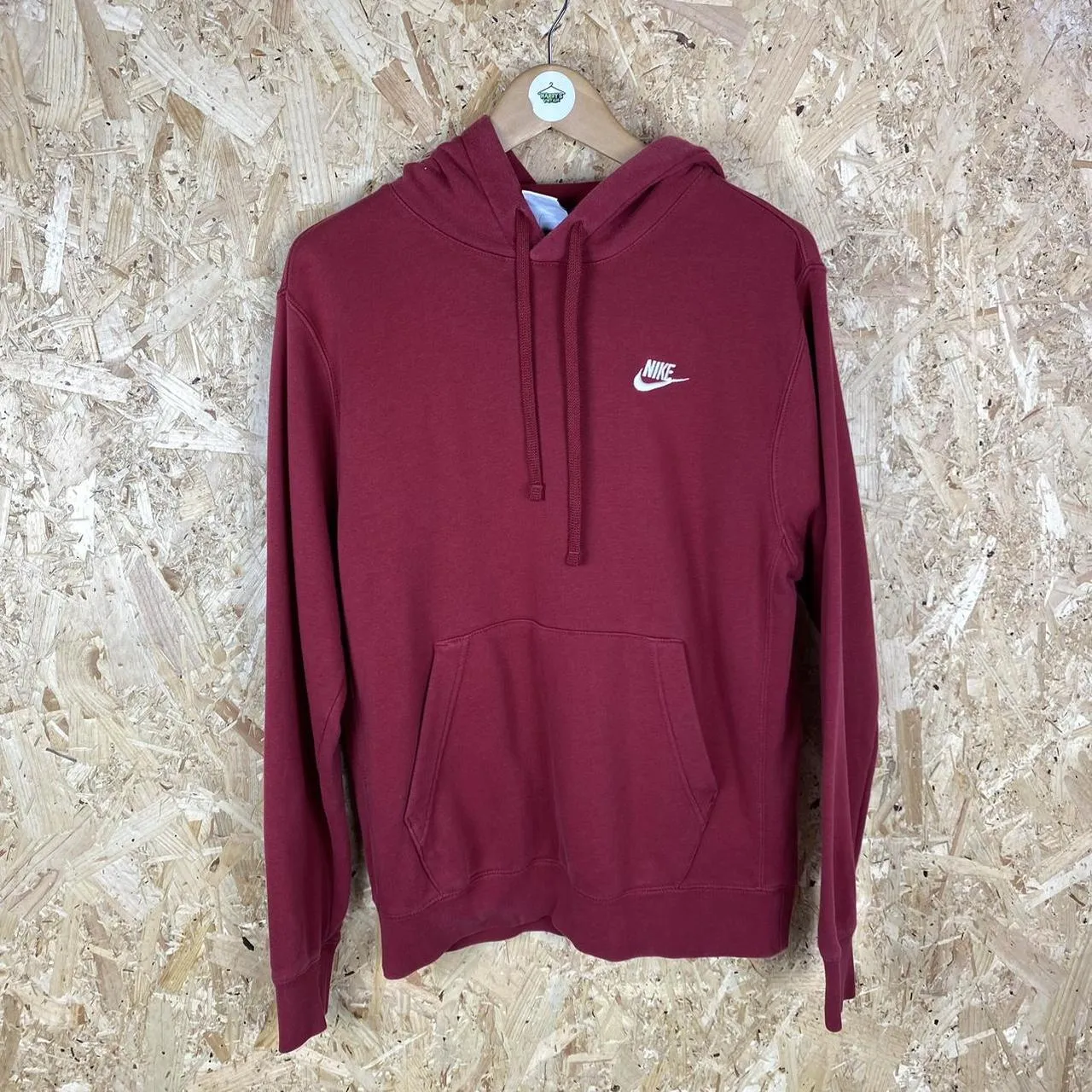 Nike small logo hoodie small