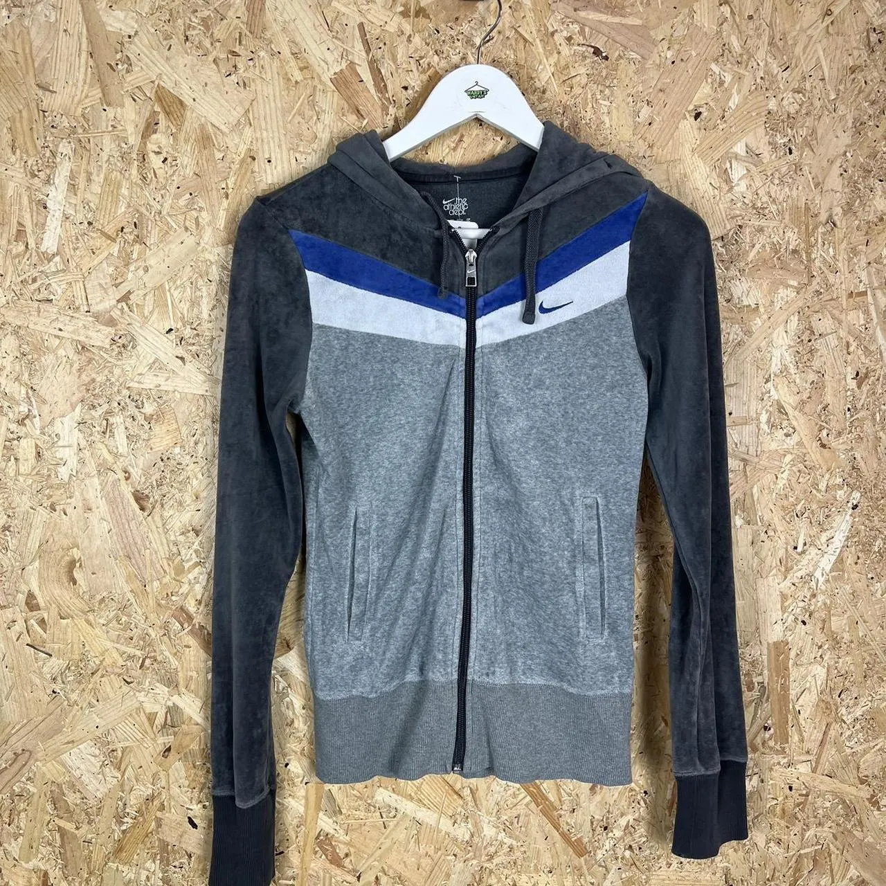 Nike velour hoodie XS