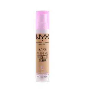 NYX PROFESSIONAL MAKEUP Bare With Me Concealer Serum, Up To 24Hr Hydration - Medium