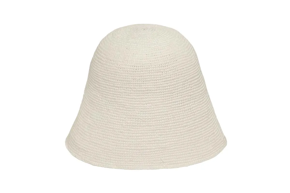 Opia Hat in Moon Toquilla Straw