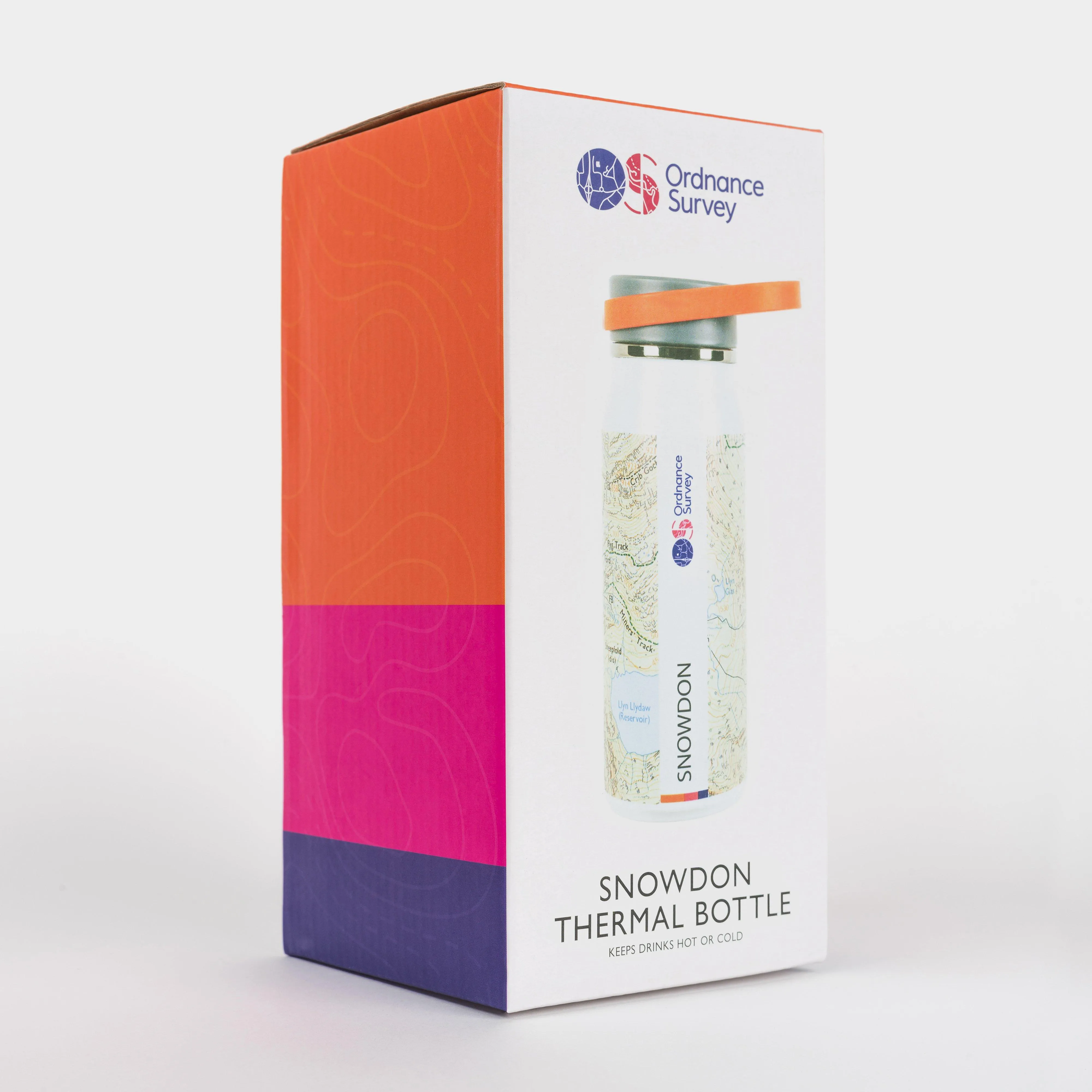 Ordnance Survey Snowdon Thermal Bottle | Millets