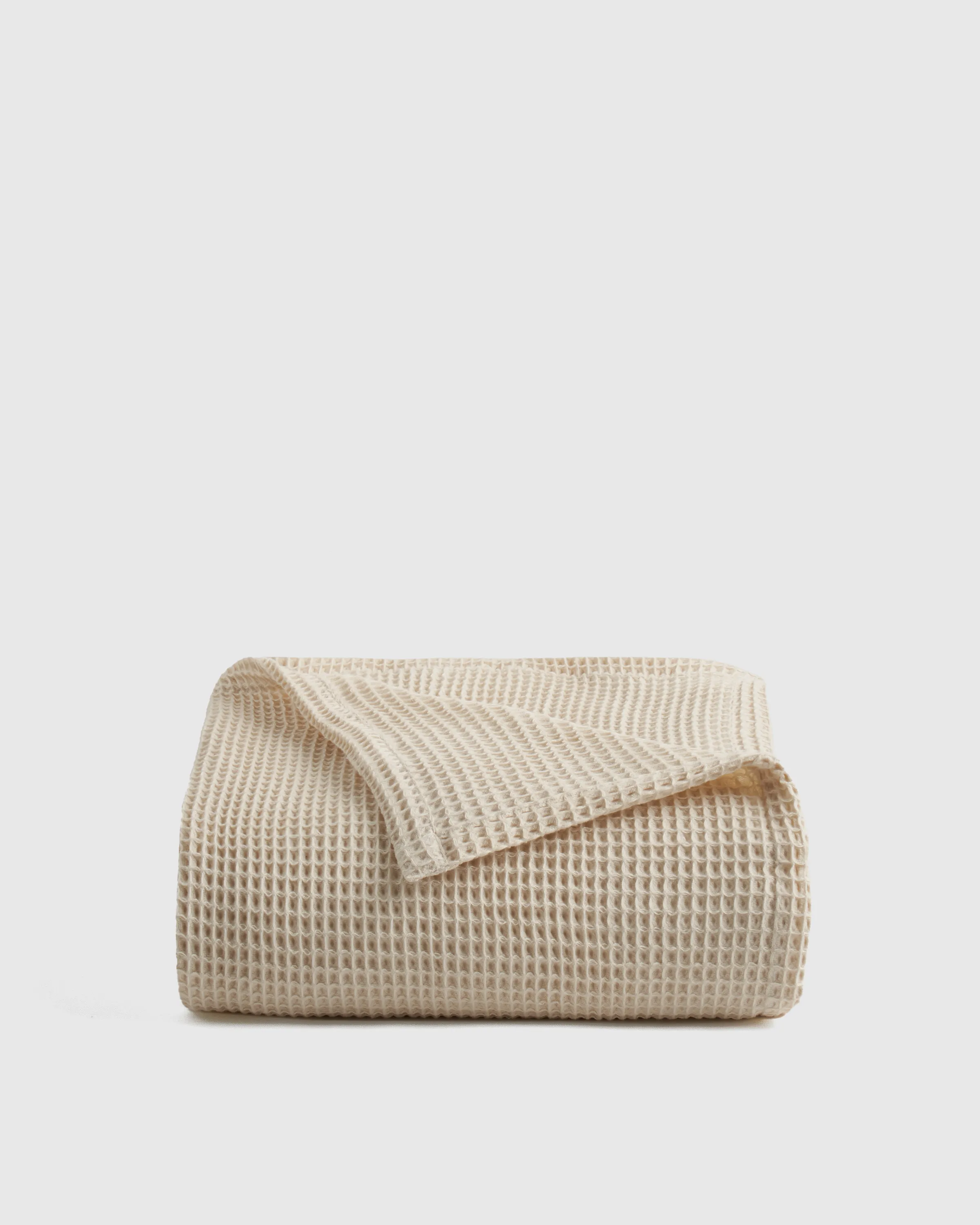 Organic Lofty Waffle Blanket