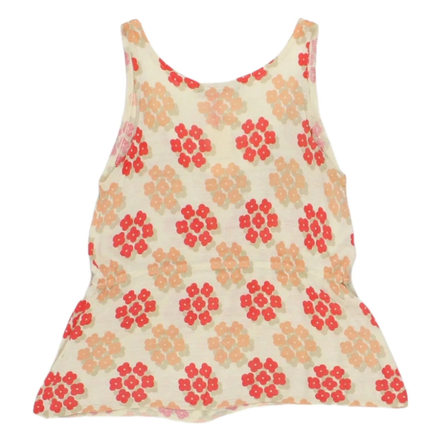 Orla Kiely Red Floral Knitted Vest