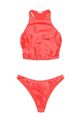 Oséree    Oséree Latex Bikini Set
