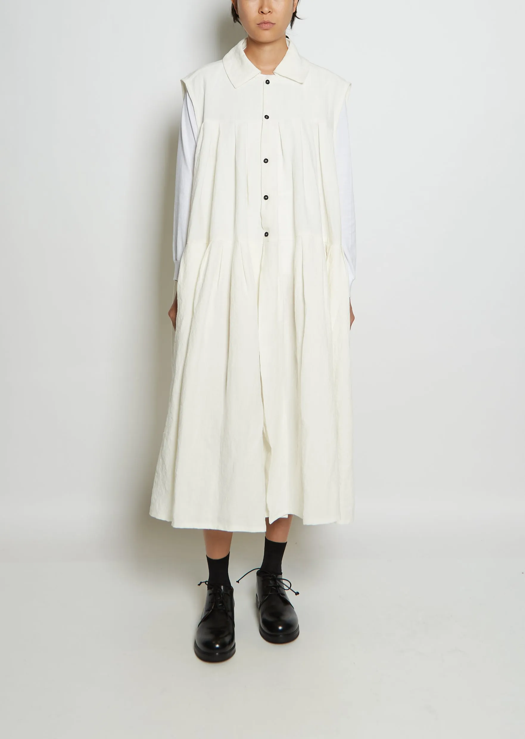 Overgooi Linen Dress