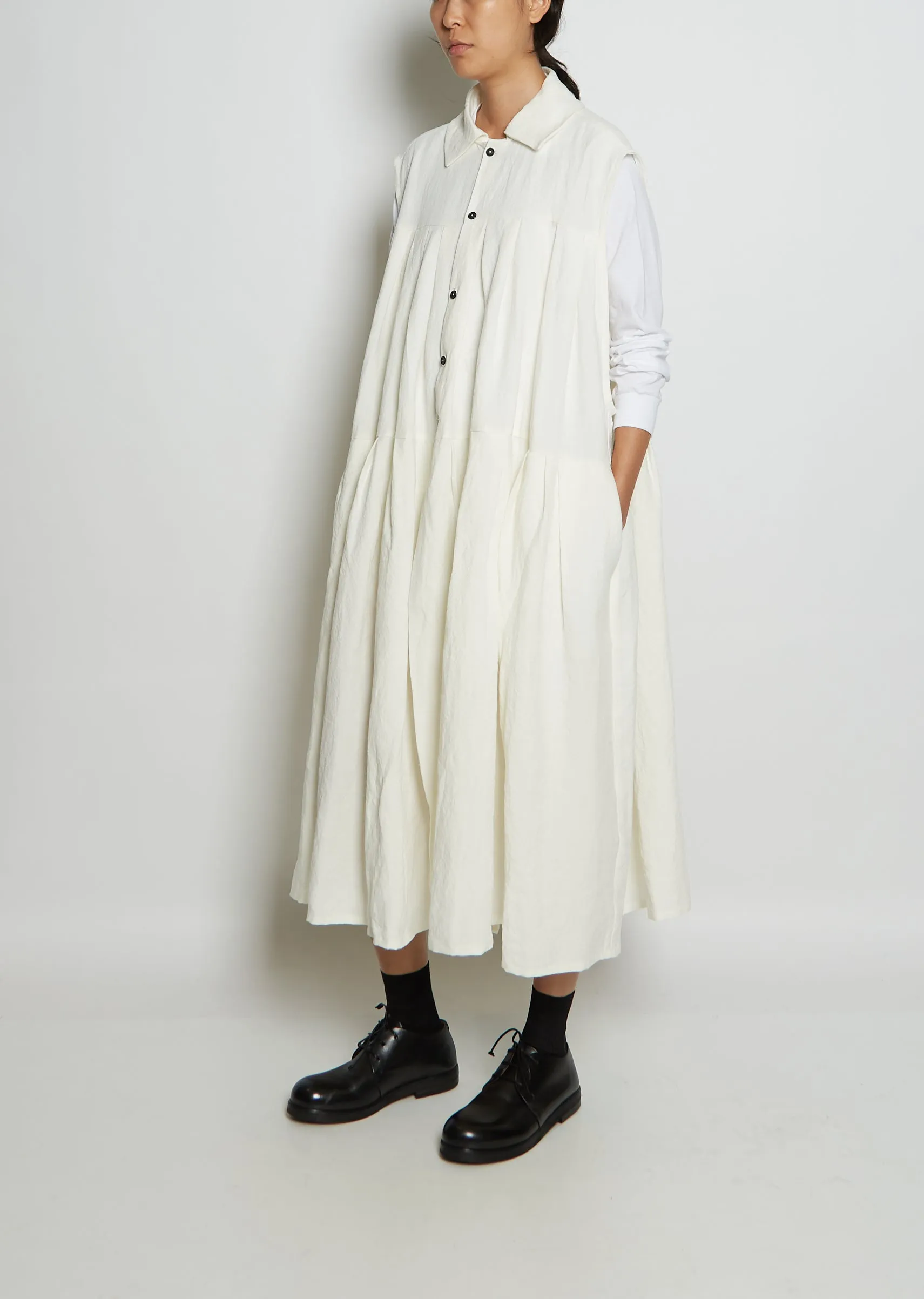 Overgooi Linen Dress