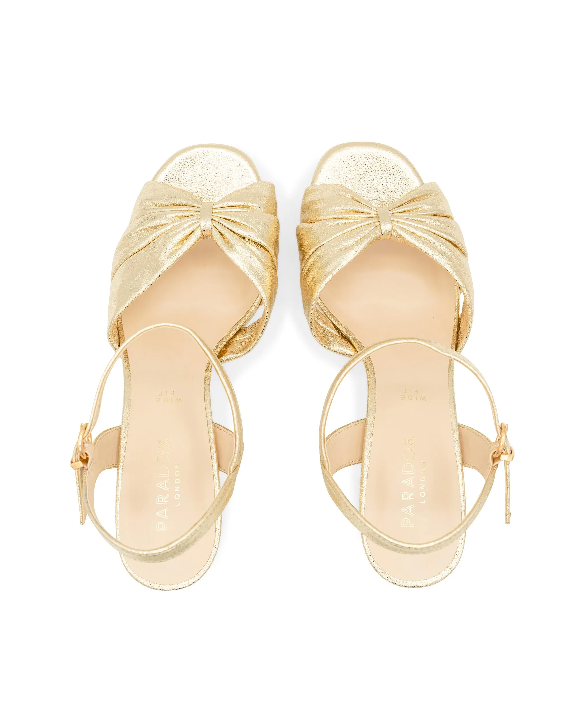 Paradox London Nerita Wide E Fit Sandals | Simply Be