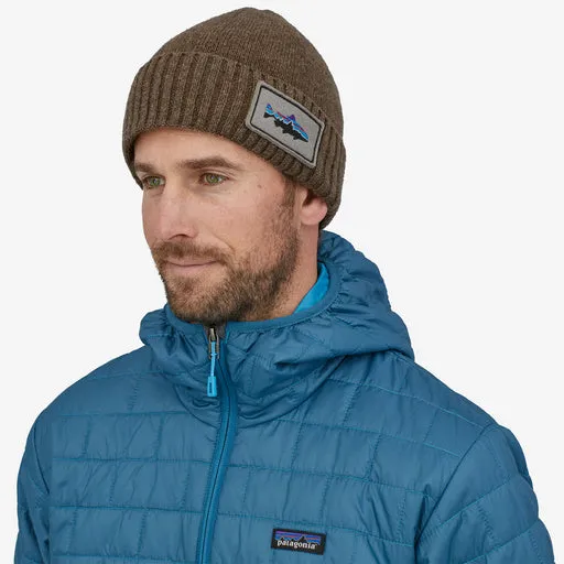 PATAGONIA BRODEO BEANIE - ASH TAN