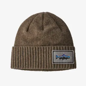 PATAGONIA BRODEO BEANIE - ASH TAN