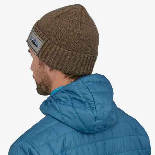 PATAGONIA BRODEO BEANIE - ASH TAN