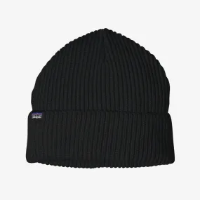 PATAGONIA FISHERMANS ROLLED BEANIE - BLACK